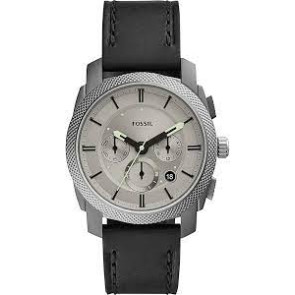 Bracelet de montre Fossil FS5482 Cuir Noir 22mm